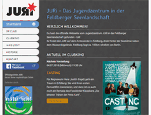 Tablet Screenshot of juriclub.de